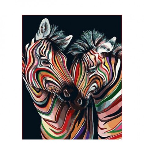 Bunte Zebras