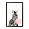 Koala - Zebra - Giraffe - Hirsch | 4 Panels